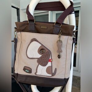 Chala dog bag with 2 matching keychains